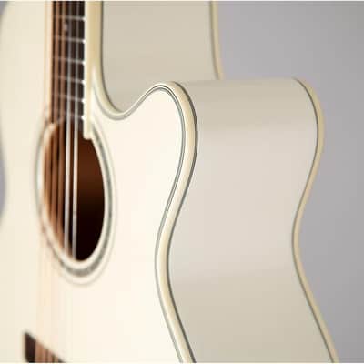 Takamine GN37CE NEX Acoustic-electric Guitar - Pearl White image 5