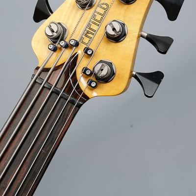 Enfield Cannon 6 Fretless Custom Shop - Natural image 9