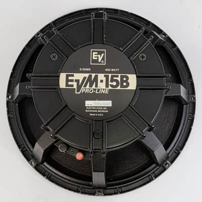 Electro-Voice EVM-15B Proline 15" Speaker 400W 8 Ohm EV Driver image 1