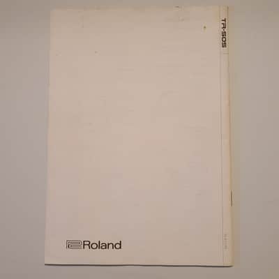 Cleaned Roland TR-505 with Manuals and power adapter image 9
