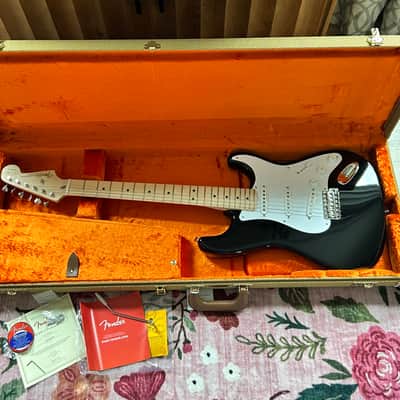 Blackie Fender Eric Clapton Artist Series Stratocaster with Vintage Noiseless Pickups 2001 - Present - Black image 1