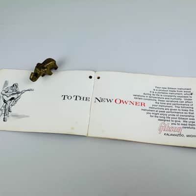 Gibson “To The New Owner” Owner’s Manual – Kalamazoo Era (c. Mid-1960s to Early 1970s) - Blank image 3