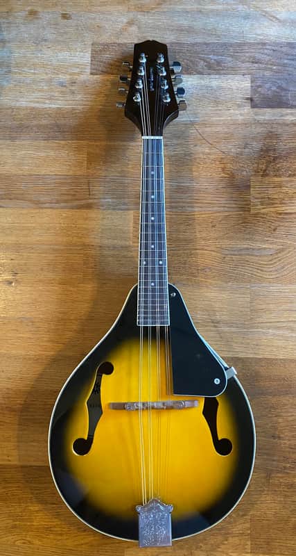 Gear4music Vintage Sunburst A-Style Mandolin 2020 - Vintage sunburst / gloss image 1