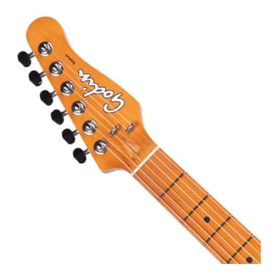 Godin Stadium Pro Electric Guitar - Ozark Cream w/ Maple FB image 4