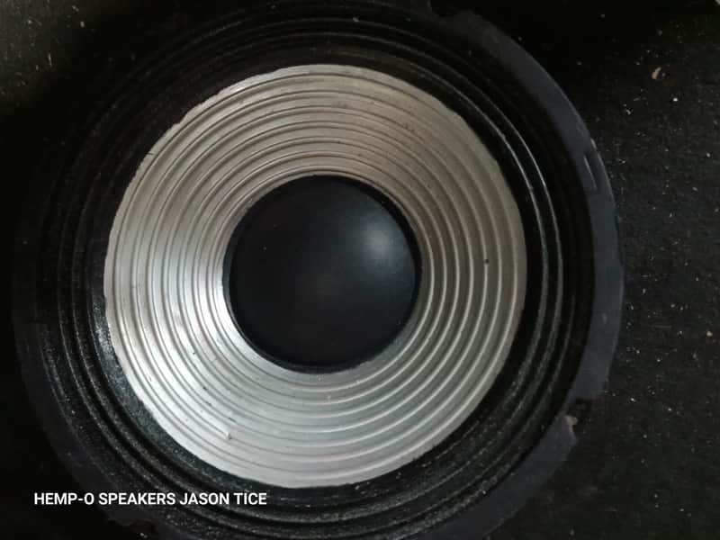 10" ALUMINUM CONE SPEAKER HARTKE G&K REPLACEMENT SPEAKER 8 OHMS image 1