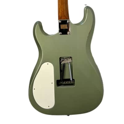 Fiam Mirari 2022 Aged Pinecrest Green over Gold ‘by past Ronin luthier Izzy Lugo’ OG Redwood body NEW (Authorized Dealer) image 7