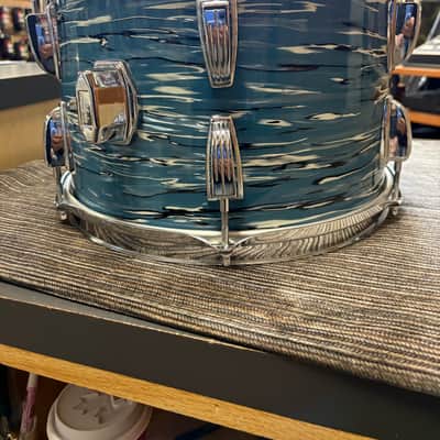 Ludwig 13"x9" Tom - Blue Oyster Wrap (1969) image 4