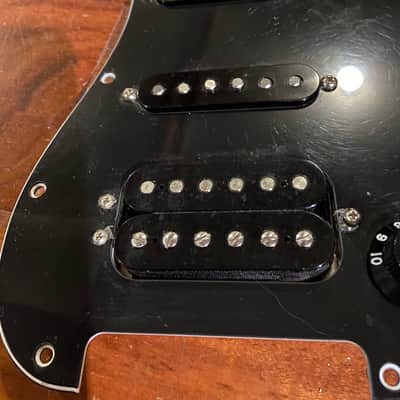 Fender Player Strat Stratocaster Alnico 2 Humbucker Alnico 5 Pickup Black HSS image 2