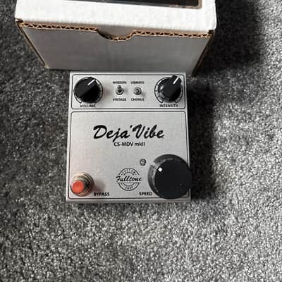 Fulltone CS-MDV MkII Custom Shop Mini Deja Vibe MkII 2010s - Silver image 1