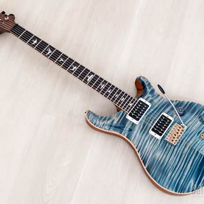 2014 Paul Reed Smith Private Stock #5201 Custom 24 Retro Model Faded Aquamarine w/ Case, Hangtags image 12