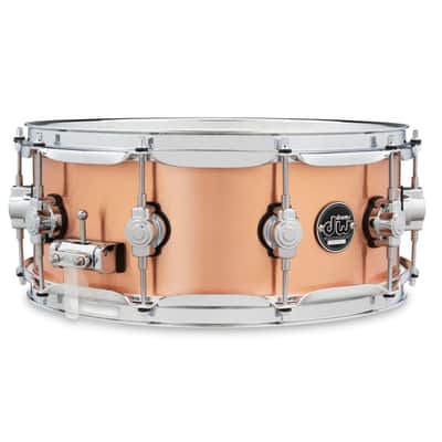 DW Performance Polished Copper Snare Drum 14x5.5 image 3