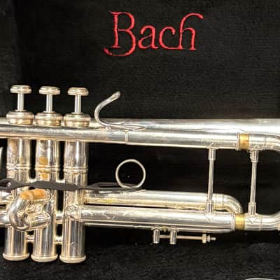 Bach Stradivarius Trumpet Model 37, Silver Finish image 1