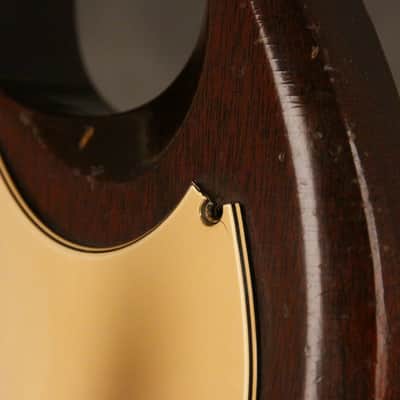 Gibson SG Custom neck joint repair 1969 Walnut image 8