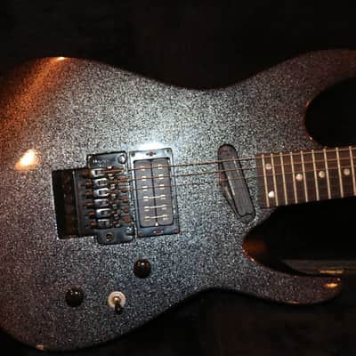 Kramer ProAxe 1989 Black Sparkle w/OHSC  (similar to Nightswan) image 1