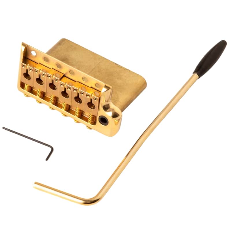 PRS Machined Patented Tremolo (Gen II) Gold image 1