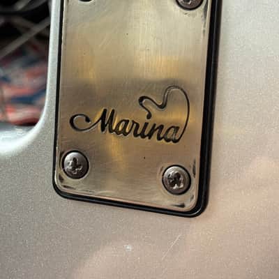 Marina Profile Bass Boxer M-PJ-E - Metallic Silver, turn of the '80s & '90s image 5
