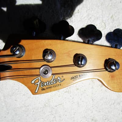 Fender Jazz Bass Guitar, 1998, Mexico, NOS, Unplayed, Gig Bag image 2