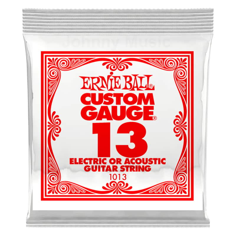 .013 Custom Gauge Plain Steel Single String Electric Or Acoustic Guitar Strings Specially Tempered image 1