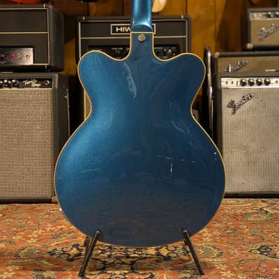 Duesenberg Fullerton Elite Series Semi-Hollow Electric Guitar 2010s - Catalina Blue image 2