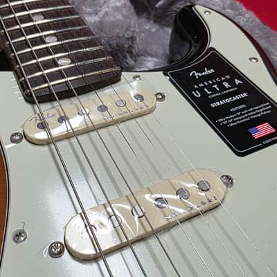 Fender American Ultra Stratocaster BRAND NEW 75th ANNIVERSARY 2021 Model! 3-Tone Sunburst USA Strat Electric Guitar image 7