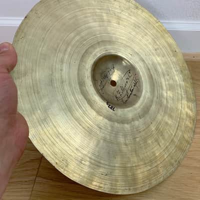 Zildjian 14" Turkish K Constantinople Thin Hi-Hat Crash Cymbal 1920s-30s 782g image 8