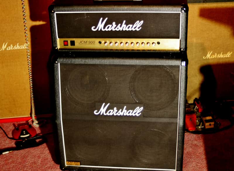 1990s Marshall JCM900 100 watt half stack image 1