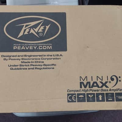 Peavey MiniMax Bass Amp Head 2026 image 2