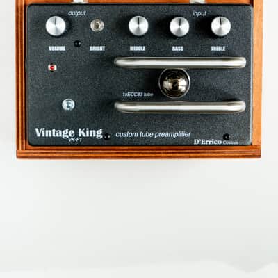 D'Errico Custom VK-F1 preamp (Alembic F2B) - Matte Black image 3
