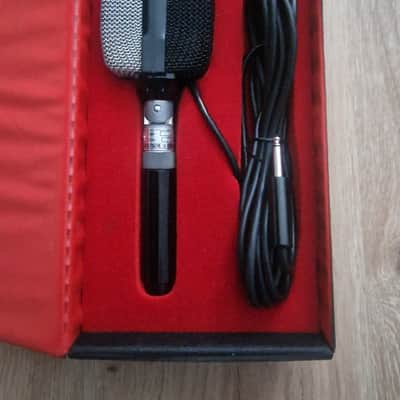 AKG D12 Cardioid Dynamic Microphone 1950s - 1960s - Silver / Black image 2