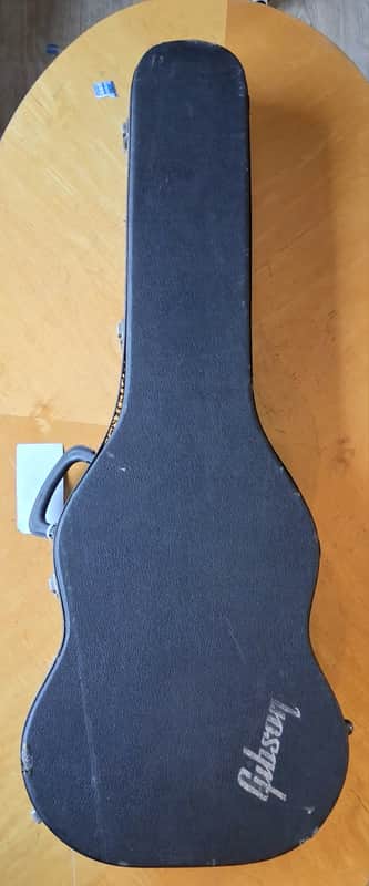 Gibson SG Hard Case 1970s - Black/ Red Inside image 1