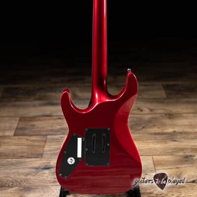 ESP LTD Horizon Custom ’87 Floyd Rose Guitar – Candy Apple Red image 6