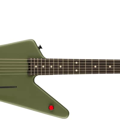 EVH LIMITED EDITION STAR in Matte Army w/ gig bag image 2