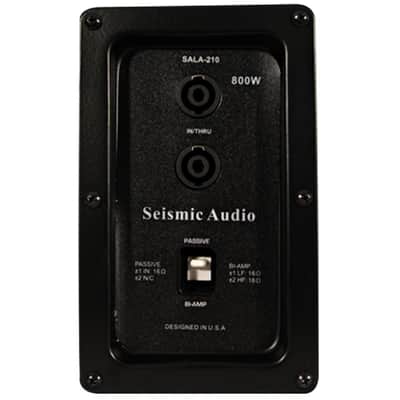 SALA-210 - Pair of Passive 2x10 Line Array Speakers with Dual Compression Drivers image 6