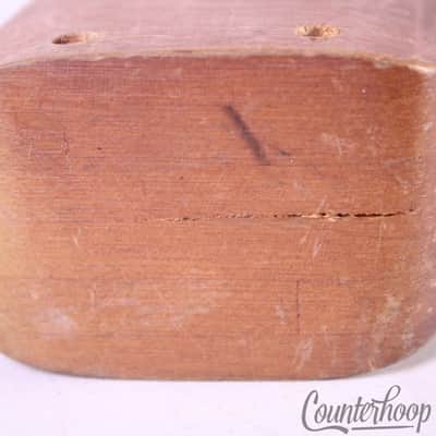 Pearl Wood Block Solid 1-Ply Maple 7"Latin Percussion Drum Accessory Vintage 60s image 3