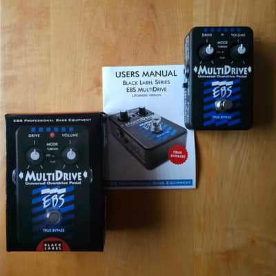 EBS MultiDrive Universal Overdrive Pedal – Bass & Guitar – Like New Condition image 2
