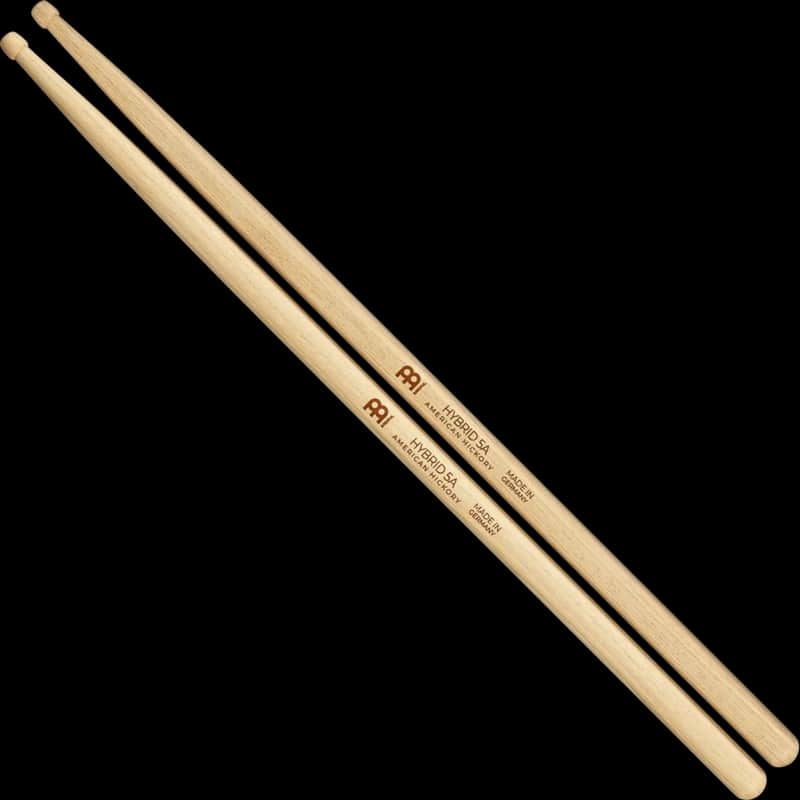 Photos - Drumsticks Meinl Hybrid 5A Drumstick, Hickory, Medium, Hybrid tip, Pair H... 