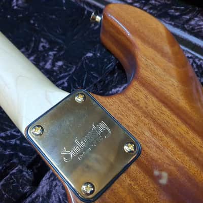 2005 Sadowsky NYC Custom Koa Top Stratocaster HSH Strat image 13