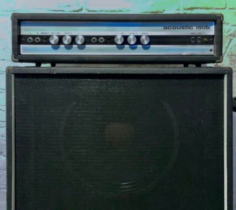 Vintage 1971 Acoustic Control Corp 150b Bass Amp + 402 Cab image 1