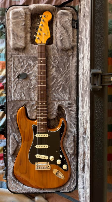 Fender American Professional II Stratocaster with Rosewood Fretboard 2025 - Roasted Pine image 1