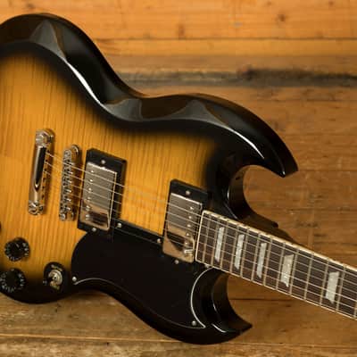Epiphone SG Tribute Plus | Vintage Sunburst image 5