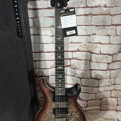 PRS 40th Anniversary Custom 24 Satin Limited Edition - Charcoal Tri-Color Burst #4 image 8
