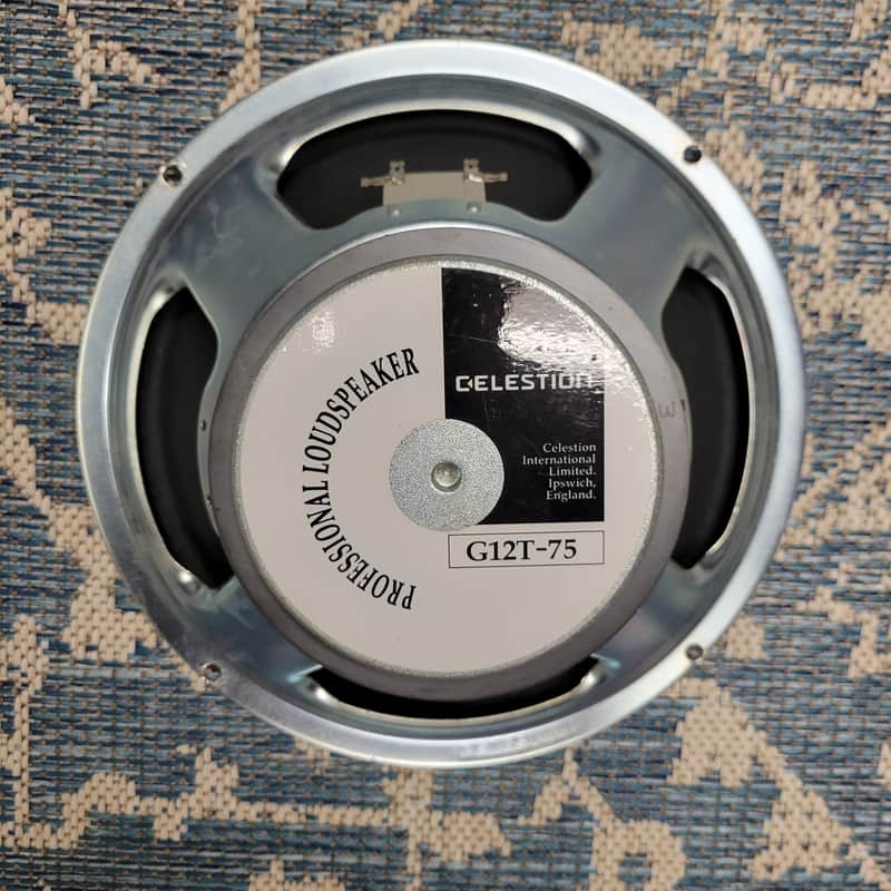 Celestion G12T-75 2004 12" T3760 75-Watt 16 Ohm Replacement Speaker image 1