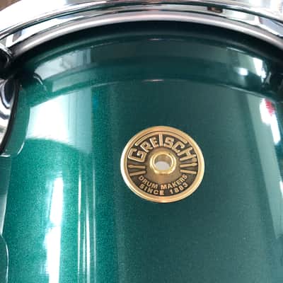 Gretsch USA Custom 12x8” Rack Tom With Mount, Cadillac Green Gloss image 2
