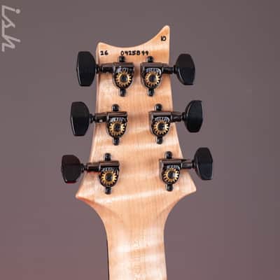 PRS Wood Library Custom 24-08 10-Top DMO Natural Smokeburst image 12