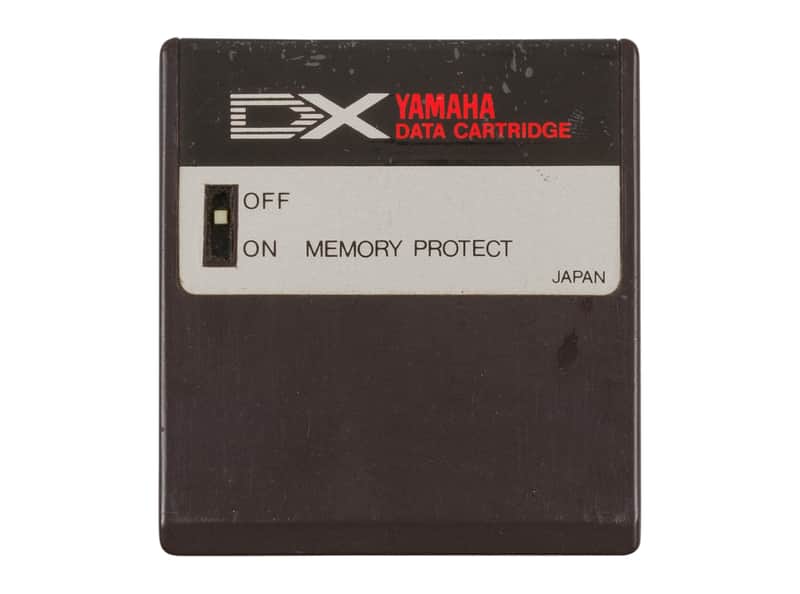 Yamaha DX Data Cartridge RAM Card for DX Series image 1