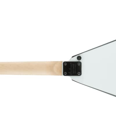 Jackson JS Series Rhoads JS32T Amaranth FB White with Black Bevels image 2