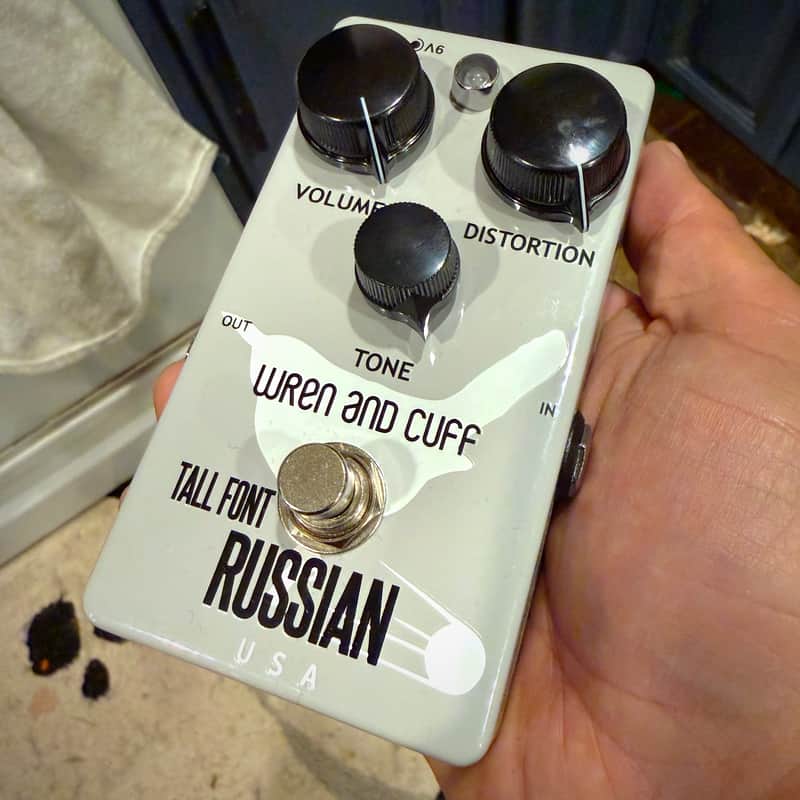 Wren and Cuff Tall Font Russian