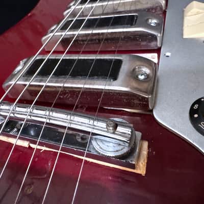 Teisco ET-300 Guitar - German Musima Pickups - Clean Player - 1964 image 9