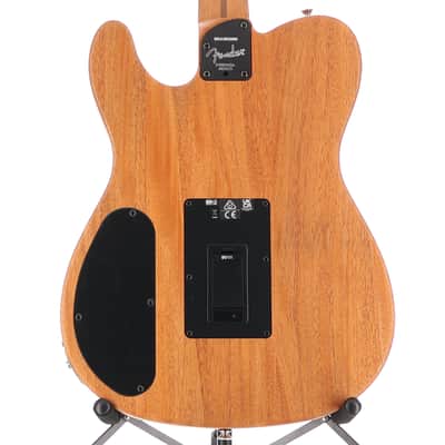 Fender Certified Pre-Owned Acoustasonic Player Telecaster, Rosewood Fingerboard, Brushed Black (S10) (02095) image 2