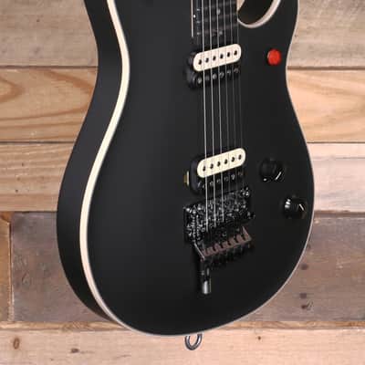 EVH Wolfgang USA Edward Van Halen Signature Electric Guitar Stealth Black w/ Case image 2